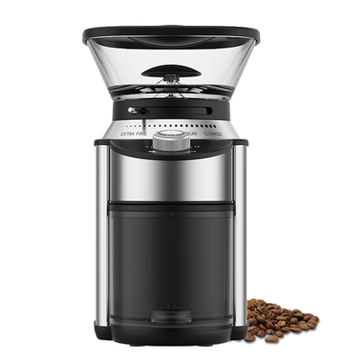 luz de Burr Coffee Grinder With Blue LED del café express 200W y cerradura de seguridad