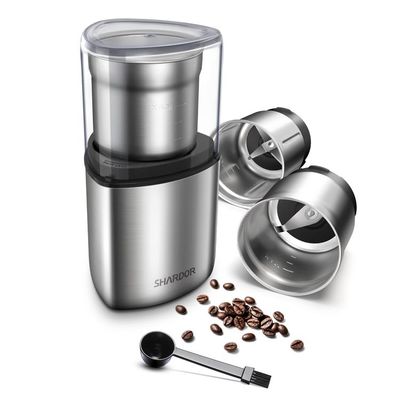 Uso seco mojado de encargo Burr Grinder con pilas desprendible de la amoladora de café de la pequeña cuchilla CG725