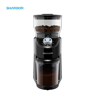 tazas cónicas automáticas portátiles 14 de las rebabas 2-12 de la amoladora 240g del café sólo 100W ajustables