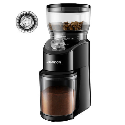 12 tazas de Burr Coffee Grinder 14 cónicos del profesional de pulido del ajuste