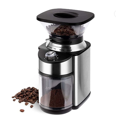 Ajuste cónico eléctrico de acero inoxidable de la prensa 19 de Burr Coffee Grinder Espresso Coffee