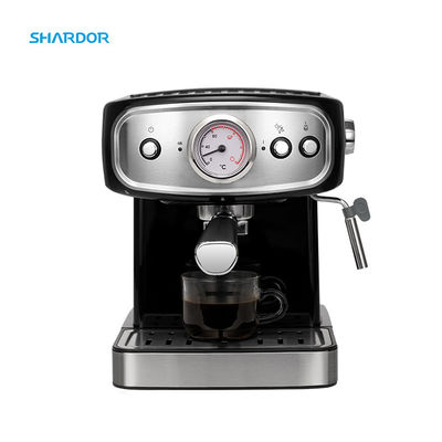 el indicador de presión con pilas desprendible de la máquina del café 1.25L ordeña la máquina del vapor de Frother
