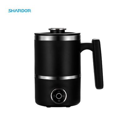 Calefacción caliente fría Foamer de la leche del negro de Frother de la leche del café express de 300ML 4-In-1 desmontable