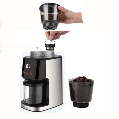 Fabricante de café anti de la pantalla táctil del chapoteo del café de la cuchilla de café express de los ajustes semi automáticos de la máquina 31