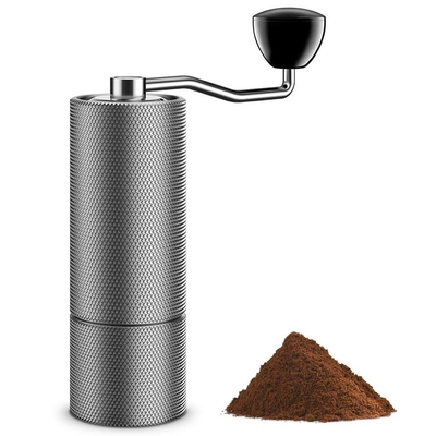 Amoladora de café manual de la cultura del café Stainless Steel Conical Burr Mini