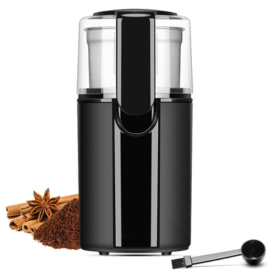 Amoladora de café de acero inoxidable eléctrica de Coarse Powder Black de la amoladora de café del enchufe de la UL Machine