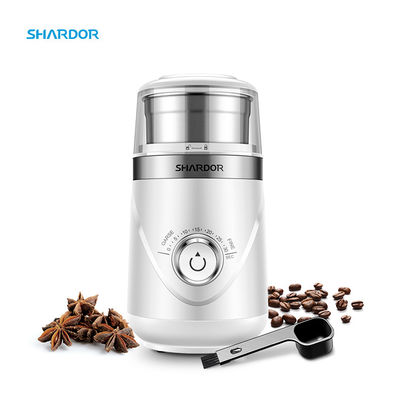 Café Bean Grinder Stainless Steel Automatic Burr Grinder ajustable del botón que mide el tiempo