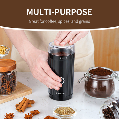 Café comercial Bean Grinder Machine Appliance ETL de la máquina limpia fácil del café del ABS pequeño