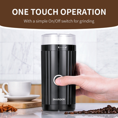 Café comercial Bean Grinder Machine Appliance ETL de la máquina limpia fácil del café del ABS pequeño
