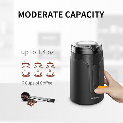 Amoladora de café eléctrica del pequeño acuerdo de la cuchilla 150W 40g automática