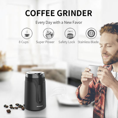Amoladora de café eléctrica del pequeño acuerdo de la cuchilla 150W 40g automática