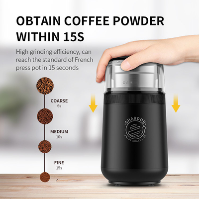 Operación fácil ETL de la taza de la especia de la amoladora del negro desmontable de Machine Nuts Grains