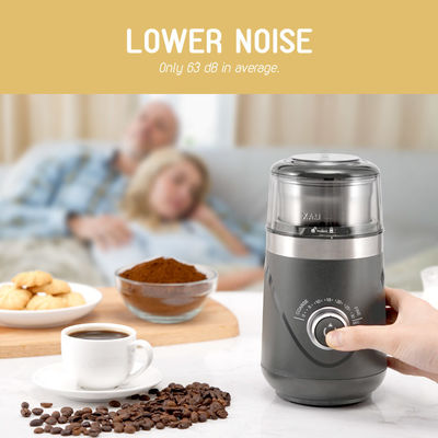 Amoladora de café eléctrica de la cuchilla de los SS Mill, 150W Mini Coffee Bean Grinder