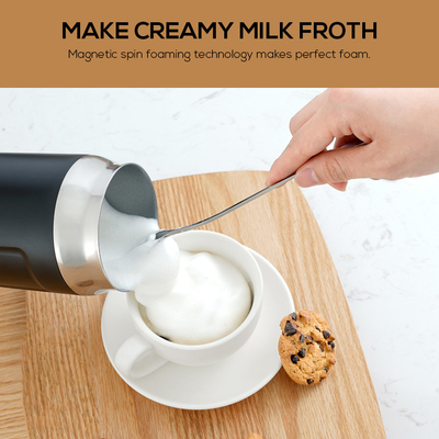 leche eléctrica desmontable espuma fría o caliente de Frother del café express 3-In-1 de la leche