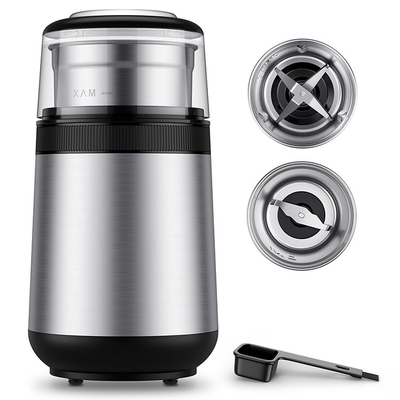 Fabricante de café eléctrico del goteo de la función de las nueces de las tazas desprendibles multi de Herb Spice Grinder Machine 2