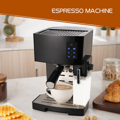 la máquina automática del café de Frother de la leche 1240W dobla la máquina de café express semi automática