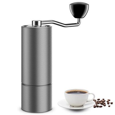 Mini Adjustable Manual Coffee Grinder, amoladora de café de acero inoxidable de la mano Portable