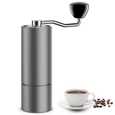 Mini Adjustable Manual Coffee Grinder, amoladora de café de acero inoxidable de la mano Portable