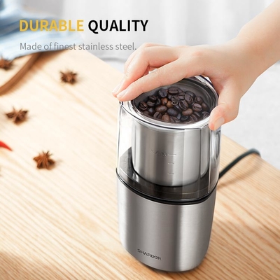 Acero inoxidable de encargo fino de Removable Spice Grinder de la amoladora de café de Corse