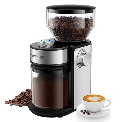 2 a 12 tazas de la amoladora eléctrica Cg 835s Burr Shardor Coffee Bean Grinder del café express