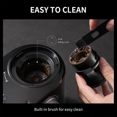 Pequeños amoladora de café francesa de determinación de la prensa del café express de Burr Coffee Grinder 240g 16 planos