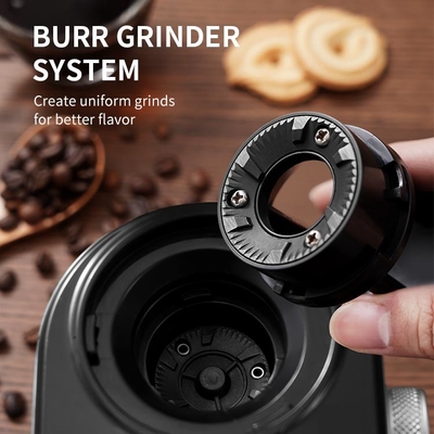 lavado de moda plano de determinación de Bean Self Grinding Coffee Maker 14 SID del café 100W