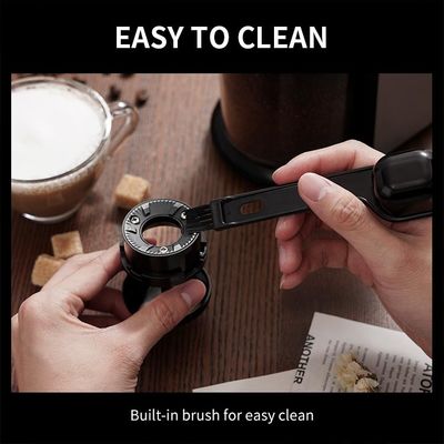 Fabricante de café profesional ajustable eléctrico portátil de Burr Coffee Grinder Silver 240g