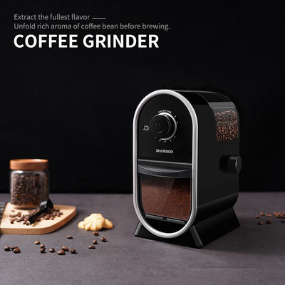 fabricante de café de acero inoxidable de Burr Hand Grinder Nespresso Household del botón que controla 240g