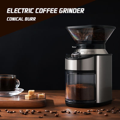 ABS cónico profesional de Burr Coffee Grinder de la alta capacidad con el ajuste exacto de la rutina 19