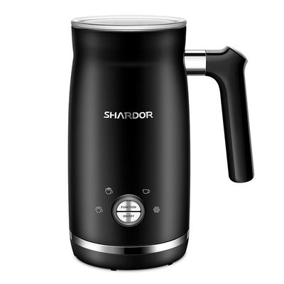 Máquina comercial negra del vapor de la leche del café express de la leche de Frother del calor eléctrico del calentador