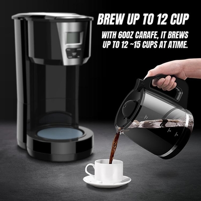 Blanco programable automático caliente 1.8L del fabricante de café del goteo del hogar de CM515B fabricante de café de 12 tazas