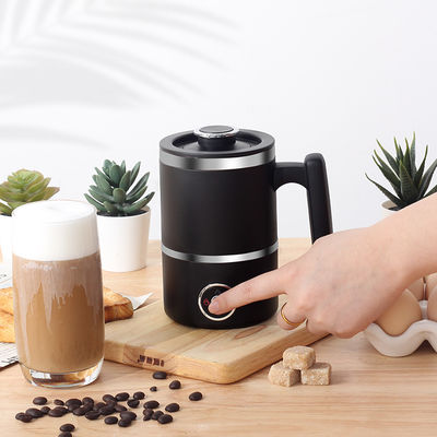 Calefacción caliente fría Foamer de la leche del negro de Frother de la leche del café express de 300ML 4-In-1 desmontable