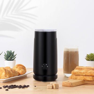 Control de la temperatura exacto bajo desmontable brillante de Matte Black Espresso Milk Frother 65°C