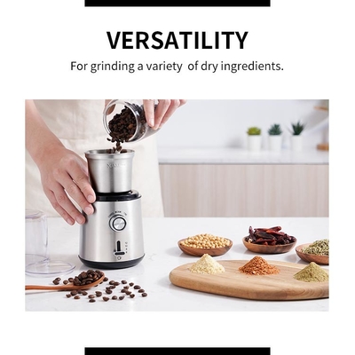 Amoladora de café de encargo portátil automática Electric Stainless Steel 180W