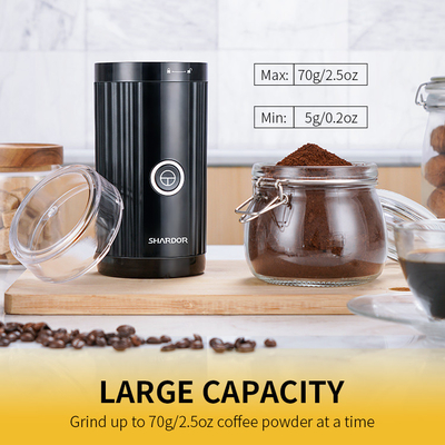 Hojas finas de For Herbs Peanuts de la pequeña del café amoladora eléctrica de Bean Grinder Electric Pepper Mill