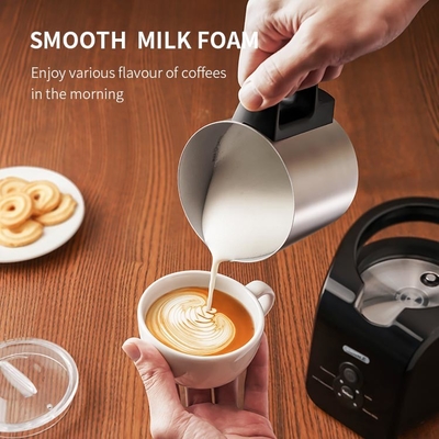 Leche blanca Frother 200W 4 del café express en 1, fabricante eléctrico automático de la espuma del café