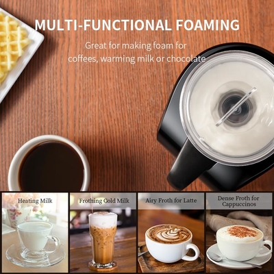 Leche blanca Frother 200W 4 del café express en 1, fabricante eléctrico automático de la espuma del café
